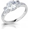 Prsteny Modesi Elegantní zásnubní prsten JA17250CZ