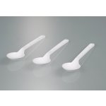 Lžičky LaboPlast PS bílé, délka 127 mm, objem 2,5 ml, balené jednotlivě, balení à 100 kusů – Hledejceny.cz