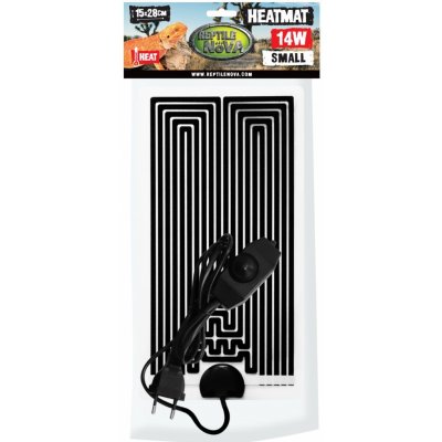 Reptile Nova hřejivá podložka 15 x 28 cm, 14 W – Zboží Dáma