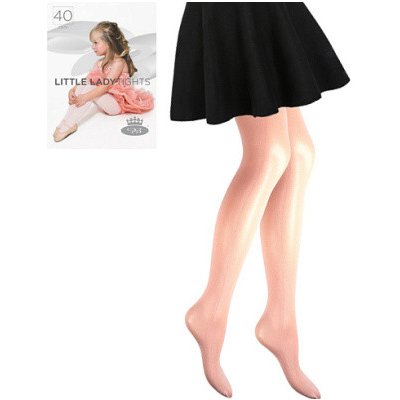 Lady B LITTLE LADY 40 DEN Silonové punčochy rose – Hledejceny.cz