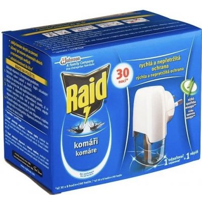 Raid Elektrický odpařovač s tekutou náplní 30 nocí 21ml