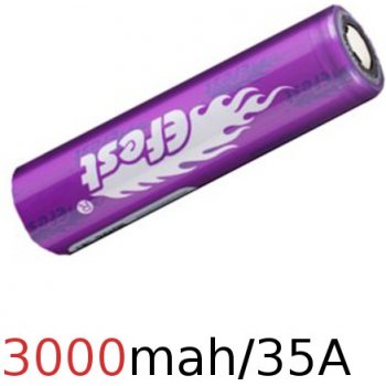 Efest IMR 18650 purple 35A 3000mAh