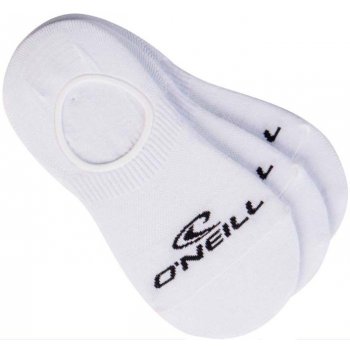 O'Neill pánské ponožky neviditelné 3ks bílé