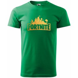 Sablio tričko s potiskem Fortnite Pevnost Desert zelené