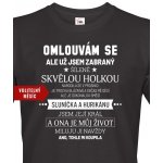 Bezvatriko pánské tričko k narozeninám Už jsem zabraný černá – Hledejceny.cz