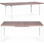 MultiGarden SAE-180-3-5 Rozkládací zahradní stůl 180-240 cm, béžový – Sleviste.cz