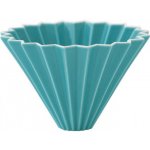 Origami Dripper keramický M tyrkysový – Sleviste.cz