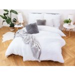 MKLuzkoviny.cz Povlečení mikroplyš Exclusive – Laura bílá 140x200 70x90 – Zboží Dáma