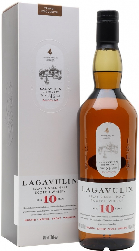 Lagavulin 10y 43% 0,7 l (holá láhev)