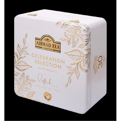 Ahmad Tea CELEBRATION SELECTION výběr čajů 4 druhů x 10 alu sáčků – Zbozi.Blesk.cz