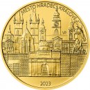 Česká mincovna Zlatá mince 5000 Kč Město Hradec Králové Standard 1/2 oz
