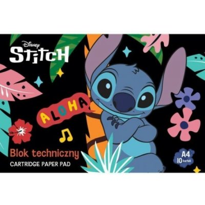 St.Majewski Skicák Stitch A4 190 g/m2 10 listů – Zbozi.Blesk.cz