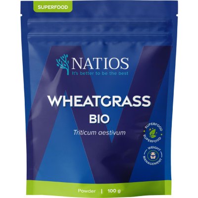 NATIOS Mladá pšenice BIO prášek 100 g – Hledejceny.cz