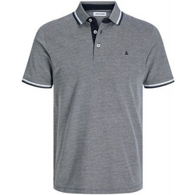 Jack&Jones Pánské polo triko JJEPAULOS 12136668 Blue Depths – Zbozi.Blesk.cz