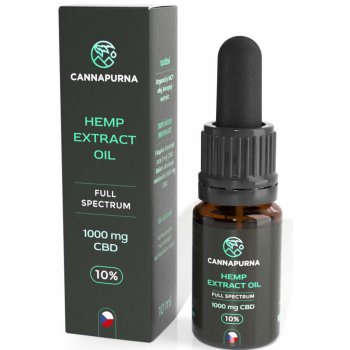 CBD olej CBD kapky 10% full spectrum THC 1 % 10 ml 2+1