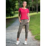 BHiStyle Dámské baggy ROXANE olive green – Zboží Dáma