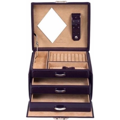 Šperkovnice Windrose Glamour 3 Eggplant – Hledejceny.cz
