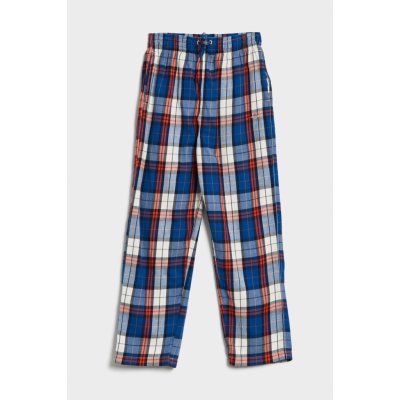 Gant Multi Check Pajama Pants modrá – Zboží Mobilmania