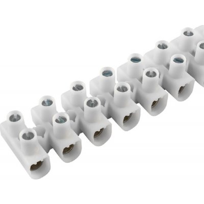 ELEMAN Svorkovnice instalační EKL 1 S, 12x1,5÷6mm2, T80, PP, bílá, povrch. upr. ocel 104 – HobbyKompas.cz