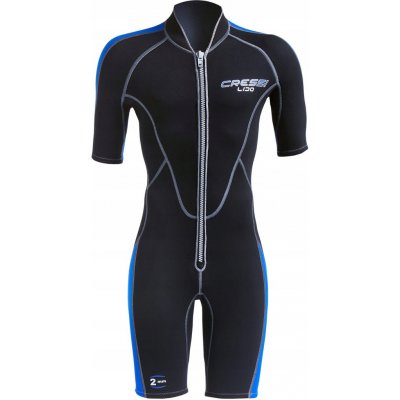 Cressi short Lido Man 2 mm - černá/modrá – Zboží Mobilmania