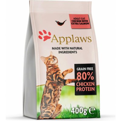 Applaws cat kuře & losos 0,4 kg – Zboží Mobilmania