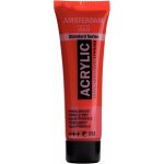 Amsterdam Standard akrylová barva 120 ml 315 Pyrrole Red – Sleviste.cz
