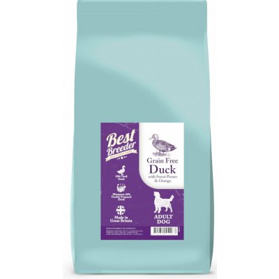 Best Breeder Grain Free Duck Sweet Potato & Orange 12 kg – Hledejceny.cz