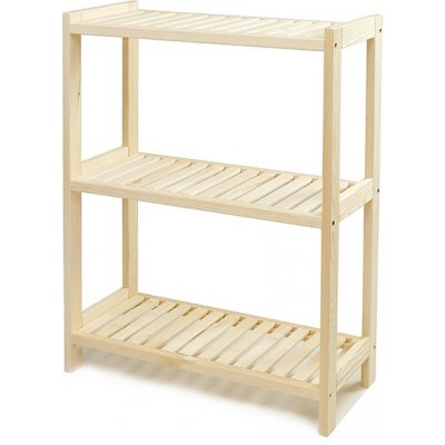 Wochnik Regál dřevěný borovice PN 3 93 x 50 x 33 cm – Hledejceny.cz