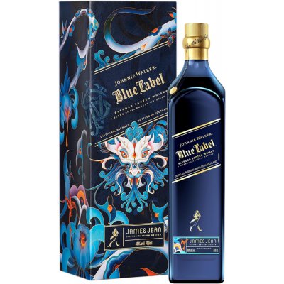 Johnnie Walker Blue Label Year of the Dragon 40% 0,7 l (kazeta) – Hledejceny.cz