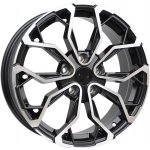 Racing Line XF260 7x17 4x100 ET44 black polished – Hledejceny.cz