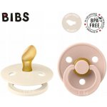 Bibs Colour anatomické dudlíky přírodní kaučuk 2ks Ivory / Blush – Zboží Mobilmania