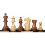 Šachové figurky American Classic Akácie/Bushpan 3,5 palců Vyřezávané Dřevěné Sunrise Chess & Games