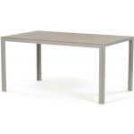 Autronic Zahradní stůl METRAXO 150x90 cm, kov, polywood, béžová – Hledejceny.cz