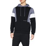 Calvin Klein Jeans Mikina 'COLOR BLOCK HOODIE' bílá / černá / šedá – Hledejceny.cz