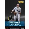 Sběratelská figurka Back To The Future Movie Masterpiece 1/6 Doc Brown Deluxe Version 30 cm