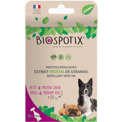 BIOGANCE Biospotix Cat spot-on s repelentním účinkem 5 x 1 ml – Hledejceny.cz