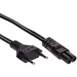 Akyga Napájecí kabel IEC C7 2pin 1.5m EU plug – Zboží Mobilmania