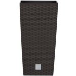 Prosperplast Rato square hnědý 26,5 x 26,5 x 50 cm – Hledejceny.cz