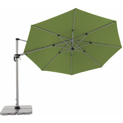 Doppler ACTIVE 370 cm - výkyvný zahradní slunečník s boční tyčí zelené jablko – Hledejceny.cz