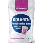 Allnature Kolagen s multivitamíny a inulinem příchuť malina a citron 110 g – Zboží Mobilmania