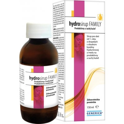Generica hydrosirup FAMILY 150 ml – Hledejceny.cz
