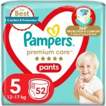 Pampers Premium Care Pants 5 52 ks – Zboží Mobilmania