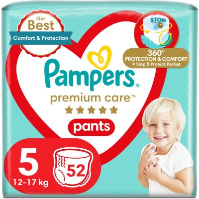 Pampers Premium Care Pants 5 52 ks – Sleviste.cz