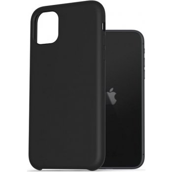 Pouzdro AlzaGuard Premium Liquid Silicone Case iPhone 11 černé