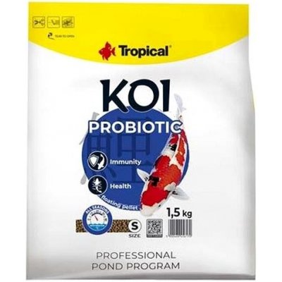 Tropical Koi Probiotic Pellet S 5 l, 1,5 kg