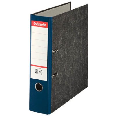 Esselte pákový pořadač A4 papírový s barevným hřbetem 7,5 cm modrá