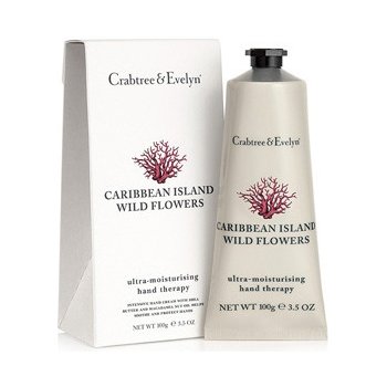 Crabtree & Evelyn Carribean Island Wild Flowers Hand Therapy krém na ruce 100 g