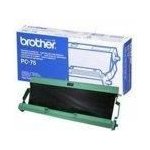 BROTHER originální fólie do faxu PC75, 1*140s, BROTHER Fax T-104, T-106 (PC75YJ1) – Zboží Živě