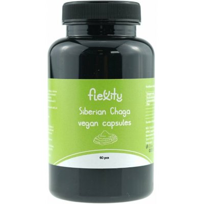 Flexity Sibiřská čaga 60 ks veganských kapslí 300mg – Hledejceny.cz
