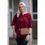 Figo Dlouhá košile JANA Červená – Zboží Mobilmania